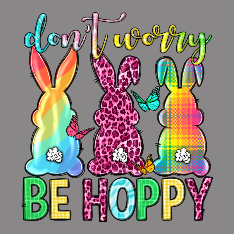 Don't Worry Be Hoppy Easter Day Vintage Tee by Neo Western | Teevron