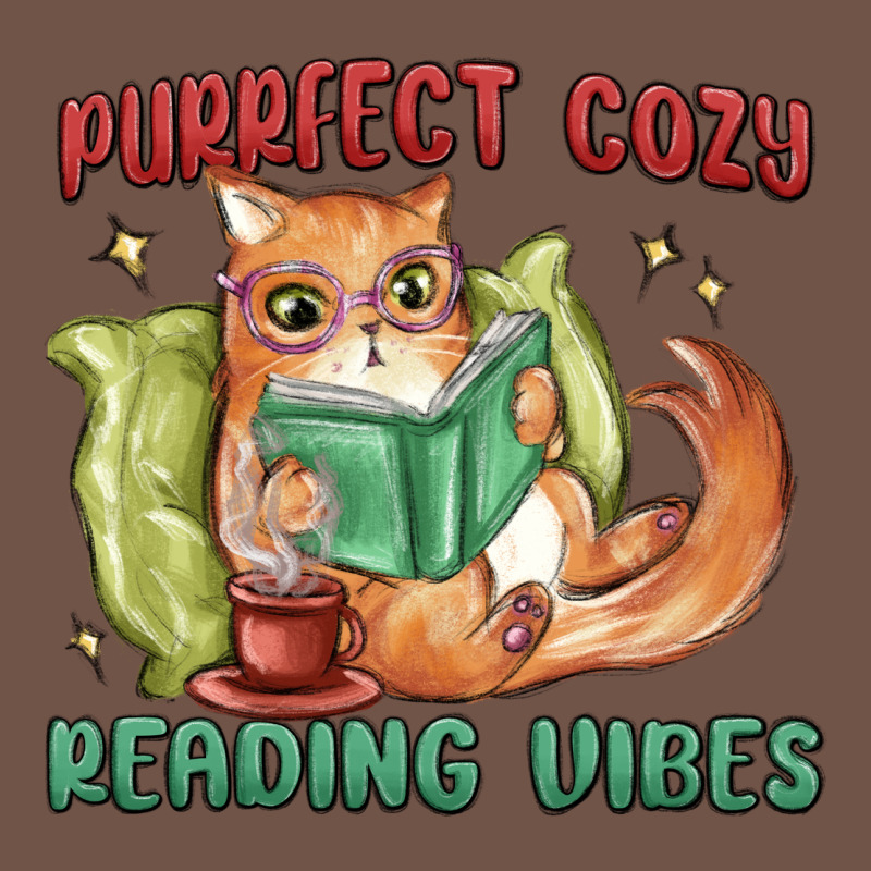 Purrfect Cozy Reading Vibes Premium Sweatshirt by MaliasSmallBusiness | Teevron