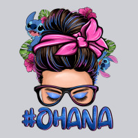 Ohana Stitch Messy Bun Heavyweight Sweatshirt | Teevron