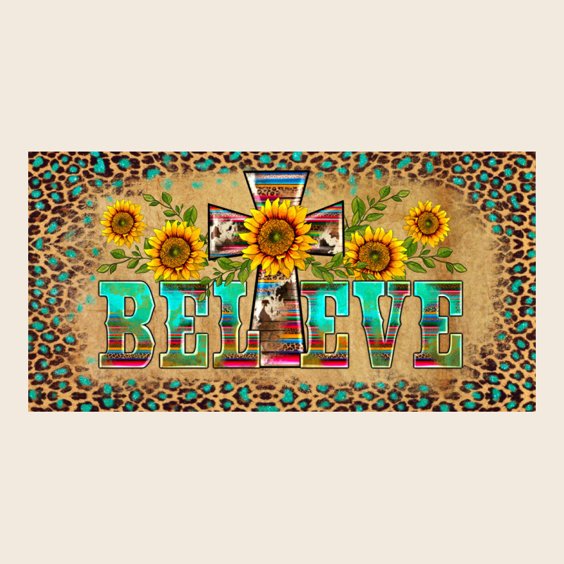 Western Believe Leopard Aztek License Plate Template Zipper Hoodie by BarkalooDesign | Teevron
