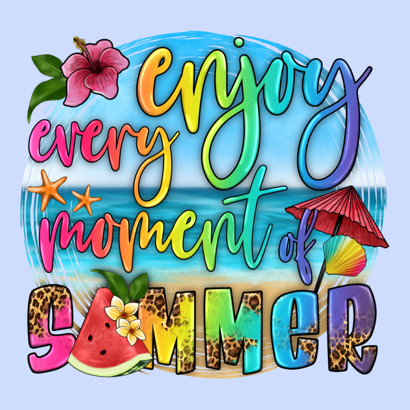 Enjoy Every Moment Of Summer Urban Heavy Tee by HRA Design Shop | Teevron