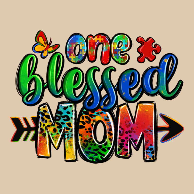 One Blessed Mom Autism Heavyweight Sweatshirt by Zillion Design Studio | Teevron