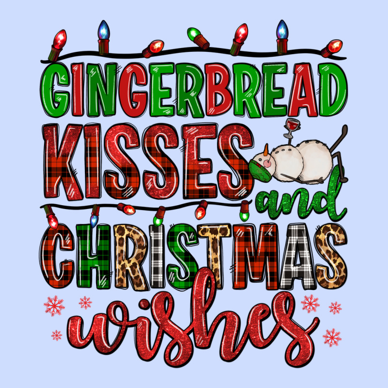 Gingerbread Kisses And Christmas Wishes Urban Heavy Tee by FaDigitalArtStudio | Teevron