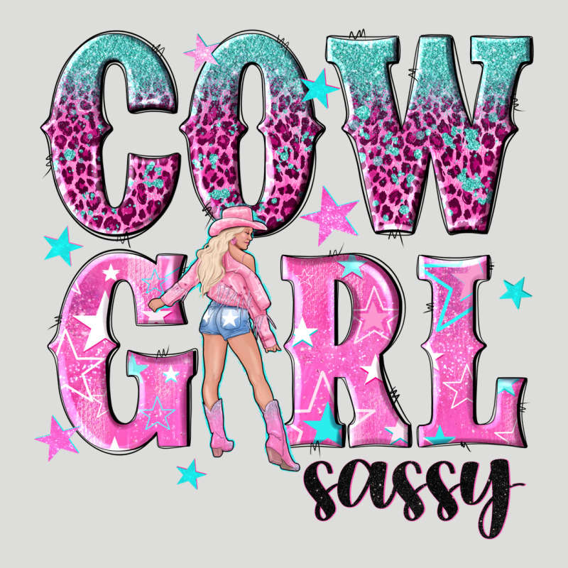 Cowgirl Sassy With Pink Cowgirl Zipper Hoodie by NancyCooperArtShop | Teevron