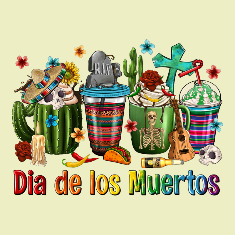 Mexican Dia De Los Muertos Coffee Cups Urban Hoodie by texasbilliewilder | Teevron