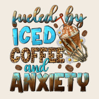 Fueled By Iced Coffee And Anxiety Premium Sweatshirt | Teevron