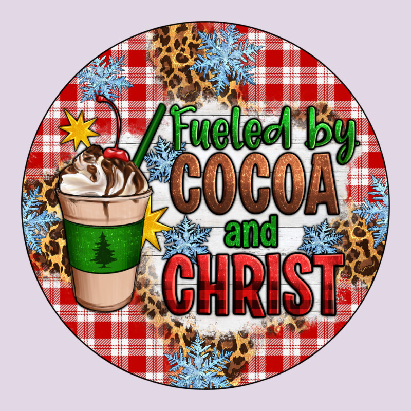 Christmas Fueled By Cocoa And Christ Ornament Classic Tee by Artiststas | Teevron