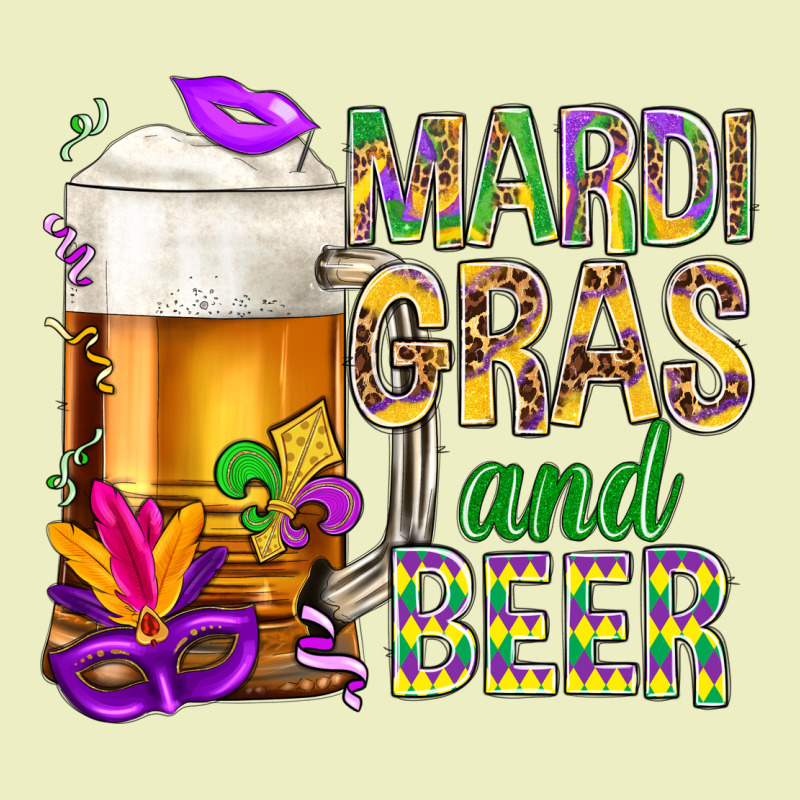 Mardi Gras And Beer Urban Hoodie by NancyCooperArtShop | Teevron