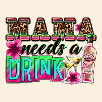 Mama Needs A Drink Vintage Hoodie | Teevron