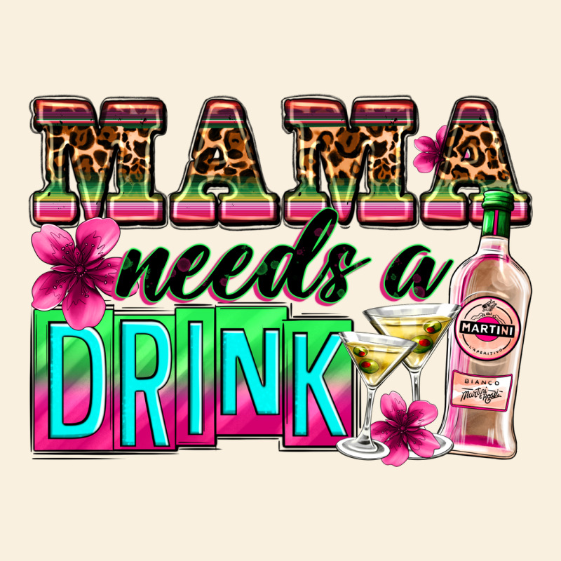 Mama Needs A Drink Vintage Hoodie by Zillion Design Studio | Teevron