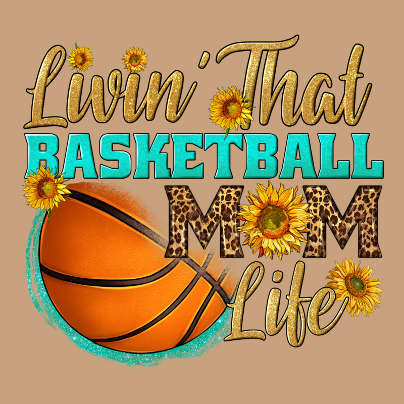 Livin' That Basketball Mom Life Vintage Tee by HRA Design Shop | Teevron
