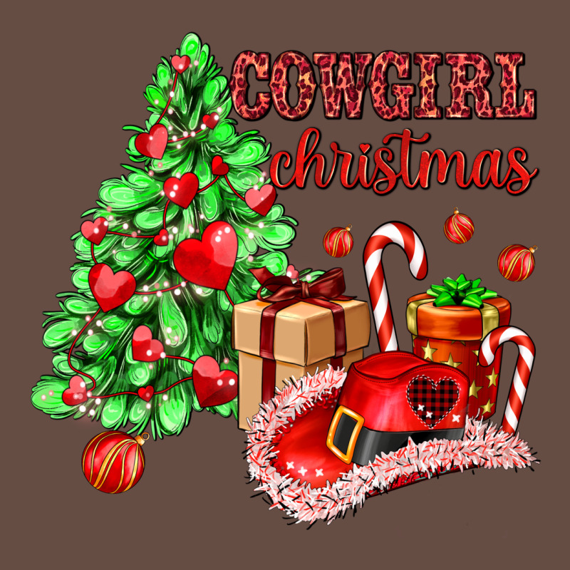 Cowgirl Christmas Long Sleeve Tee by AdoDesignShop | Teevron