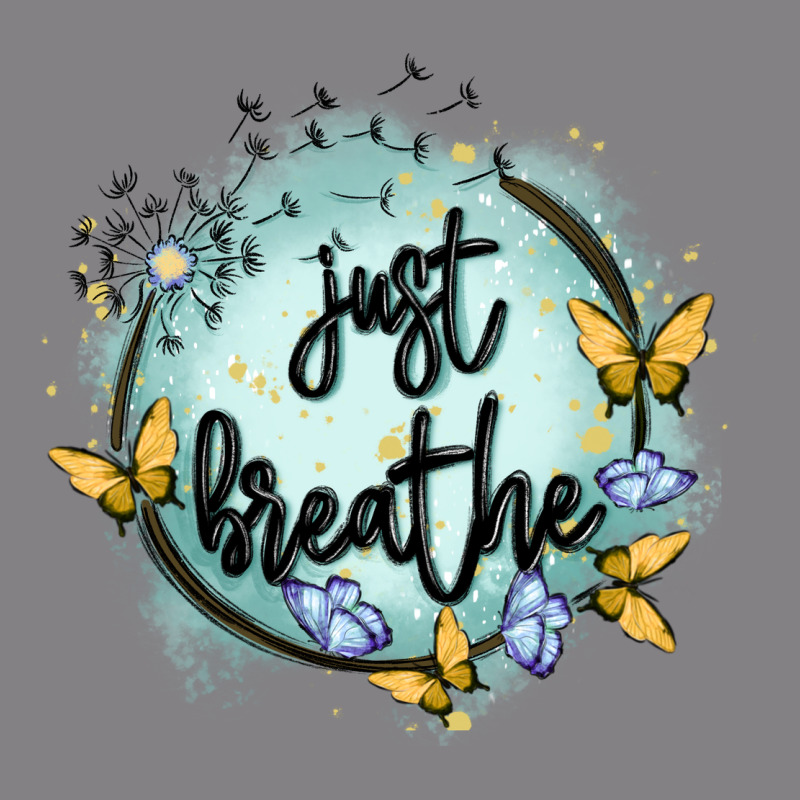 Just Breathe Heavyweight Hoodie by MaliasSmallBusiness | Teevron