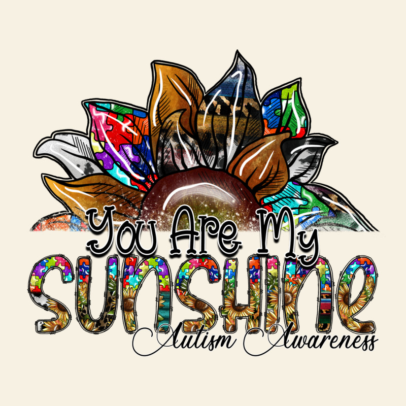 You Are My Sunshine Autism Awareness Vintage Tee by SublimationCraftShop | Teevron