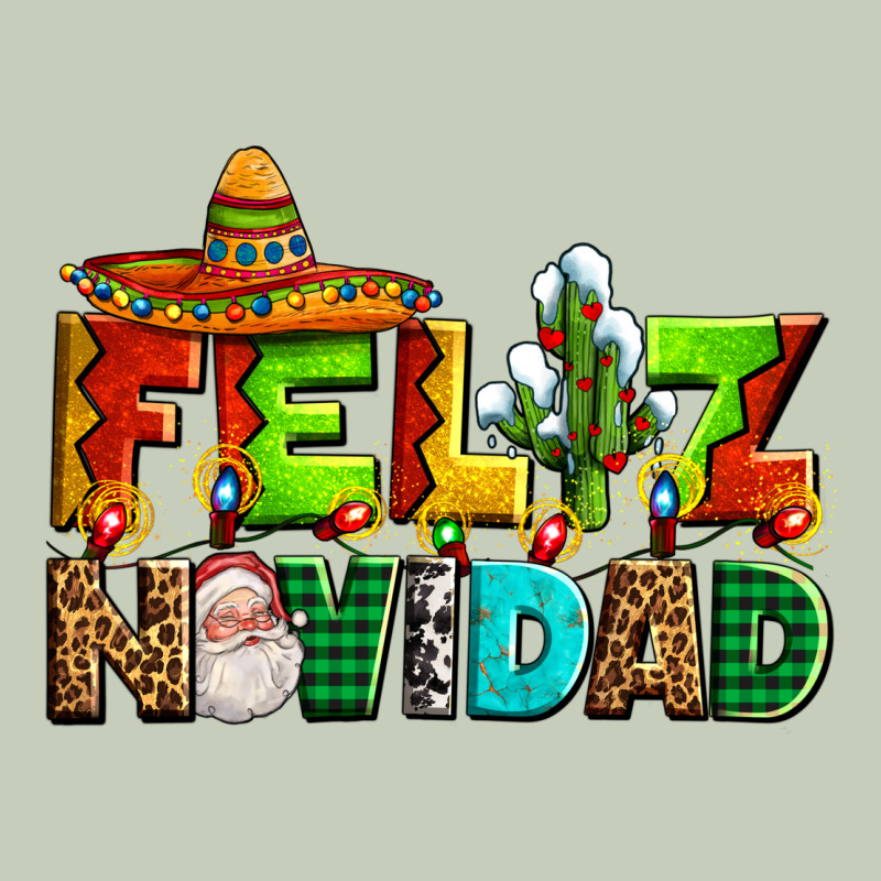 Feliz Navidad Sombrero Ladies Tee by AdoDesignShop | Teevron