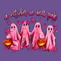 In October We Wear Pink Ghosts Vintage Tee | Teevron