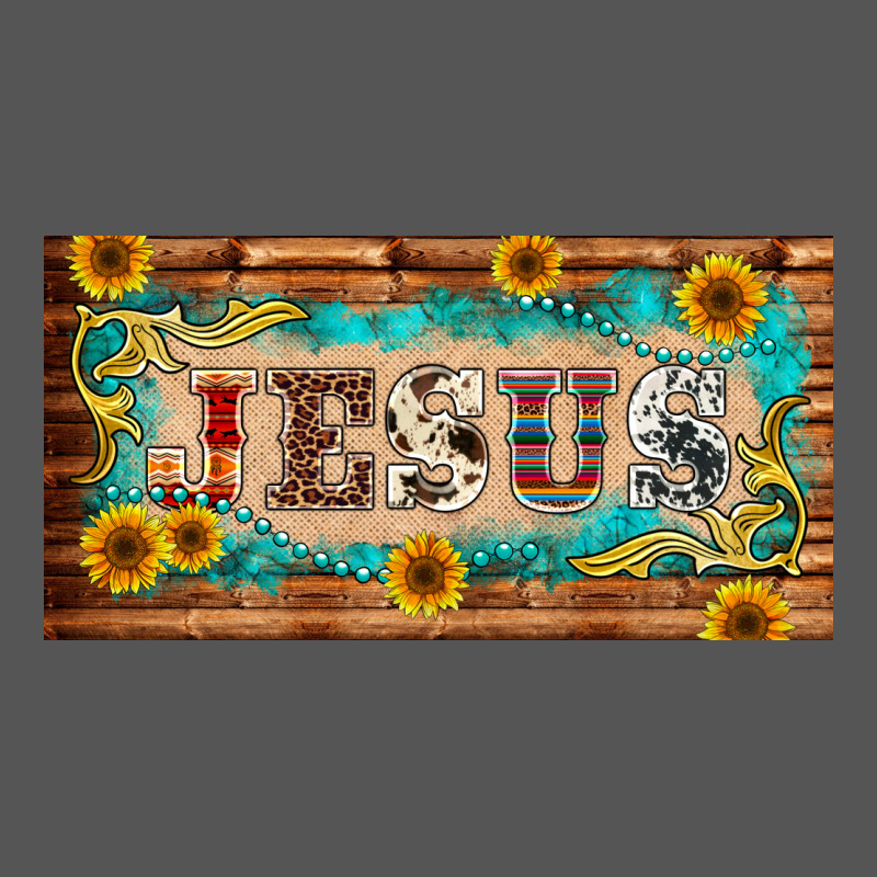 Jesus Western Patterns License Plate Template Zipper Hoodie by BarkalooDesign | Teevron
