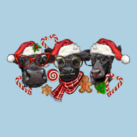 Christmas Black Angus Cows Premium Hoodie | Teevron