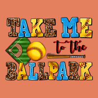 Take Me To The Ballpark Softball Classic Tee | Teevron