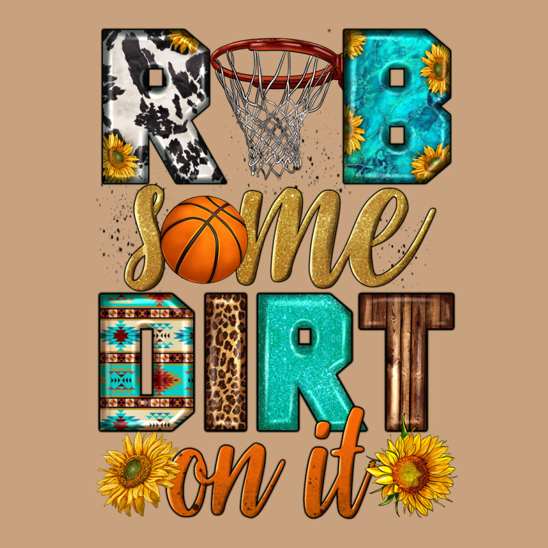 Rub Some Dirt On It Basketball Vintage Tee by HRA Design Shop | Teevron