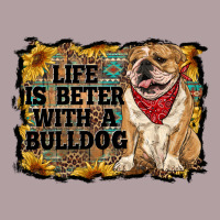Life Is Better With A Bulldog Vintage Hoodie | Teevron