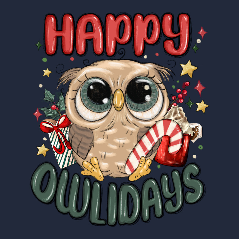 Happy Owlidays Premium Sweatshirt by MaliasSmallBusiness | Teevron