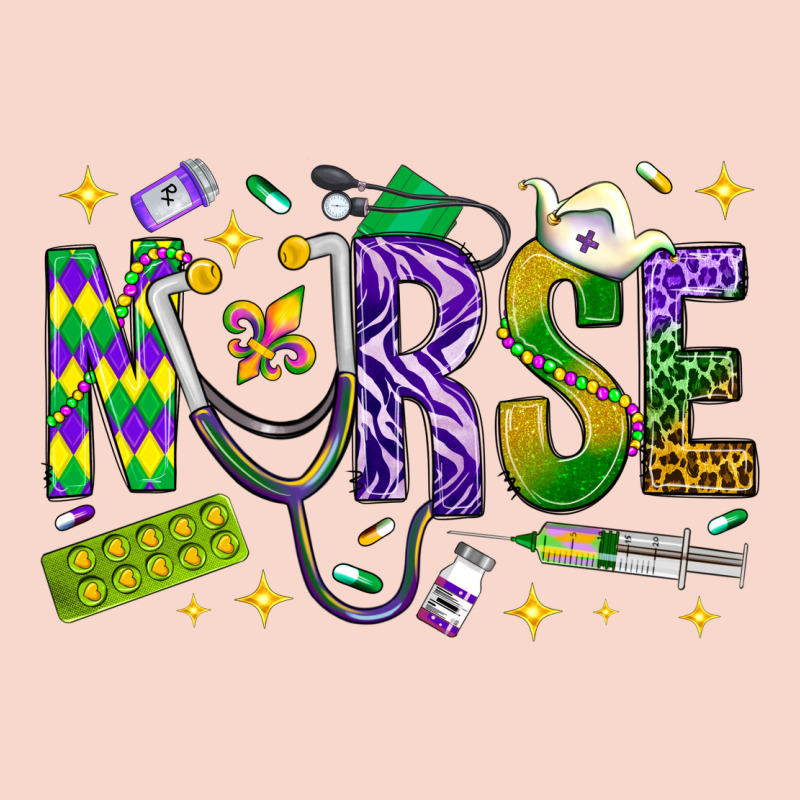 Mardi Gras Nurse Urban Hoodie by NancyCooperArtShop | Teevron