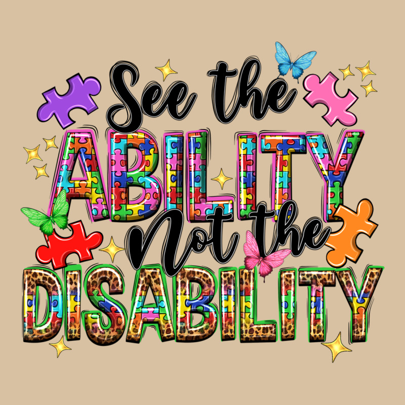 See The Ability Not The Disability Heavyweight Hoodie by NancyCooperArtShop | Teevron