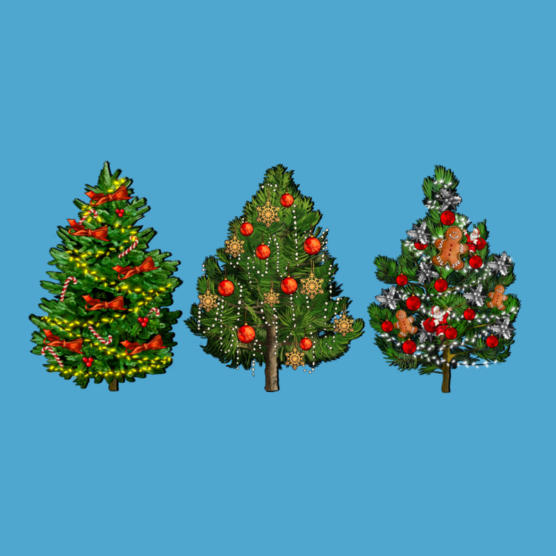 Christmas Trees Premium Hoodie by LillyAllenDesigns | Teevron