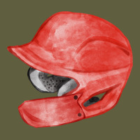 Red Baseball Batting Helmet Fa Element Vintage Tee | Teevron