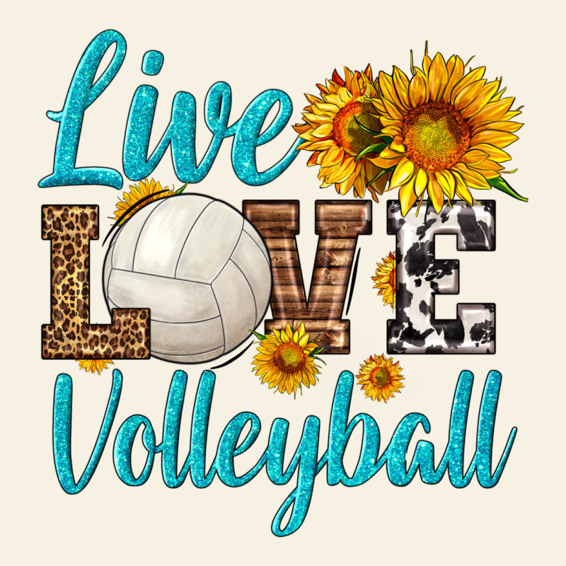 Live Love Volleyball Vintage Tee by HRA Design Shop | Teevron