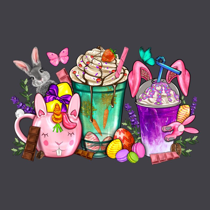 Easter Coffee Cups With Bunny Heavyweight Hoodie by NancyCooperArtShop | Teevron