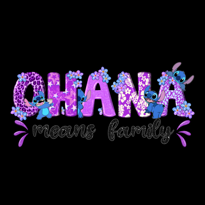 Ohana Means Family With Stitch Heavyweight Sweatshirt by texasbilliewilder | Teevron