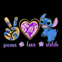 Peace Love Stitch Heavyweight Sweatshirt | Teevron