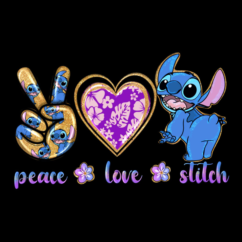 Peace Love Stitch Heavyweight Sweatshirt by texasbilliewilder | Teevron