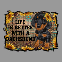 Life Is Better With A Dachshund Vintage Hoodie | Teevron