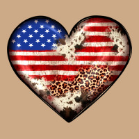 Western Usa Flag Heart Vintage Hoodie | Teevron