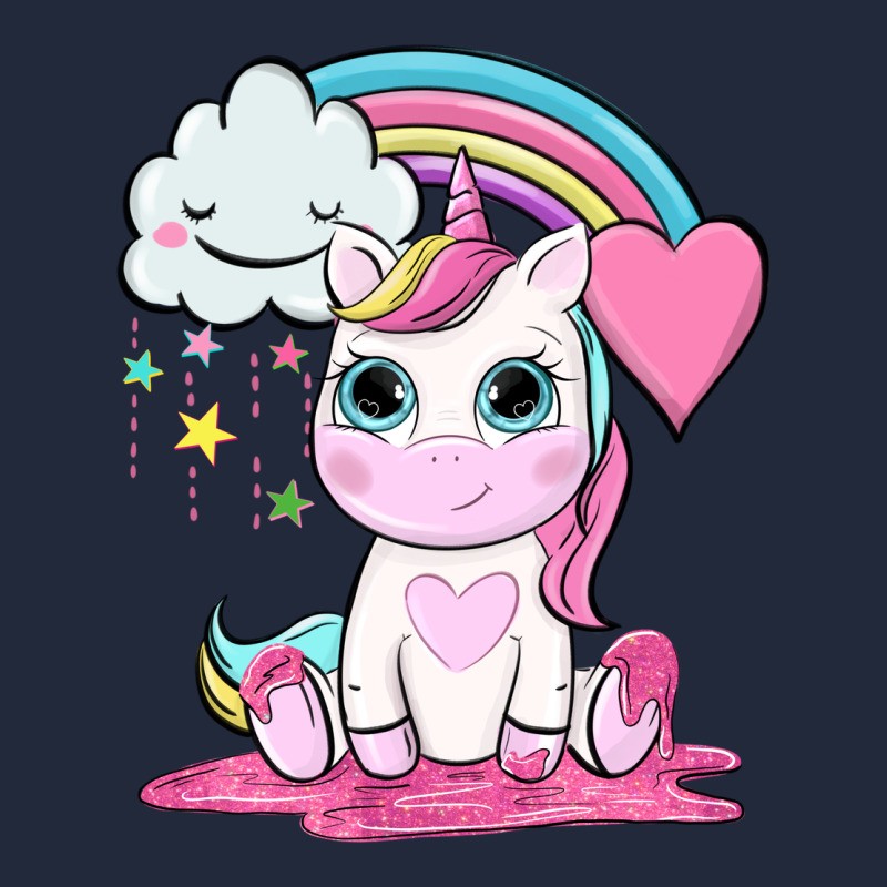 Cute Unicorn And Rainbow Premium Sweatshirt by NancyCooperArtShop | Teevron