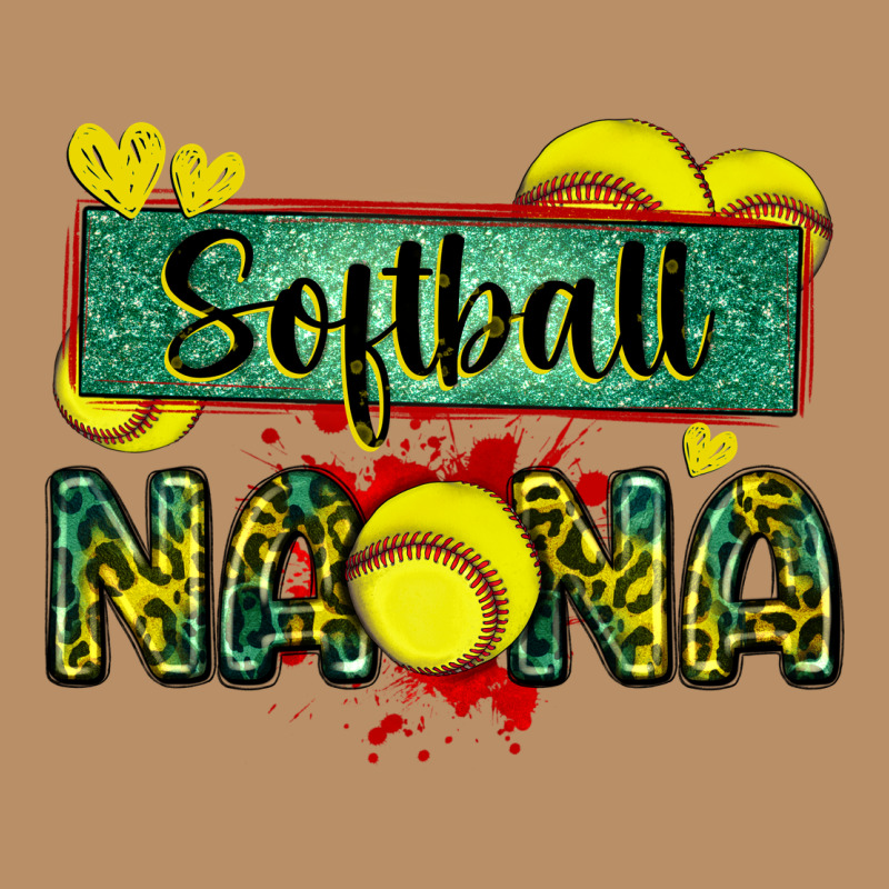 Softball Nana With Leopard Vintage Hoodie by Zillion Design Studio | Teevron