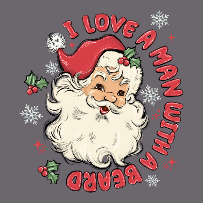 I Love A Man With A Beard Premium Sweatshirt by MaliasSmallBusiness | Teevron