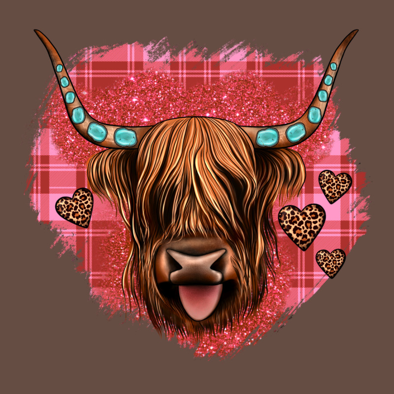 Highland Cow Valentines Long Sleeve Tee by JahusDesignShop | Teevron