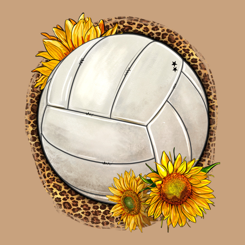 Western Volleyball With Sunflower Vintage Tee by HRA Design Shop | Teevron