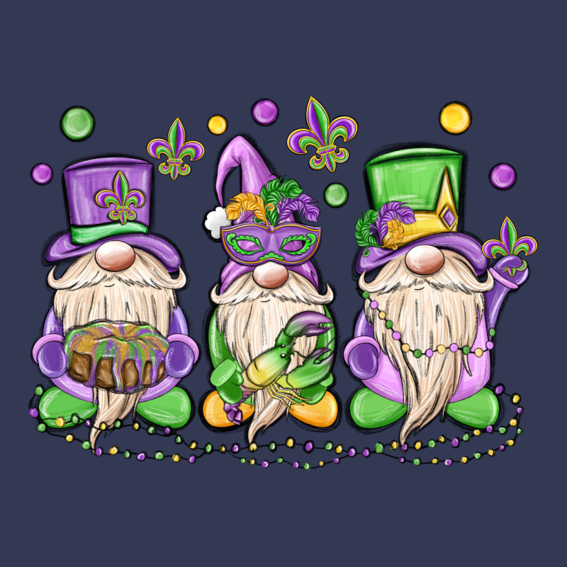 Mardi Gras Gnomes Heavyweight Hoodie by MaliasSmallBusiness | Teevron