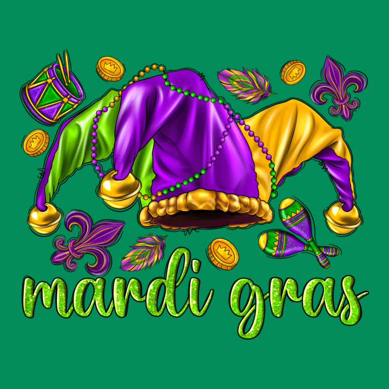 Mardi Gras With Jester Urban Hoodie by NancyCooperArtShop | Teevron