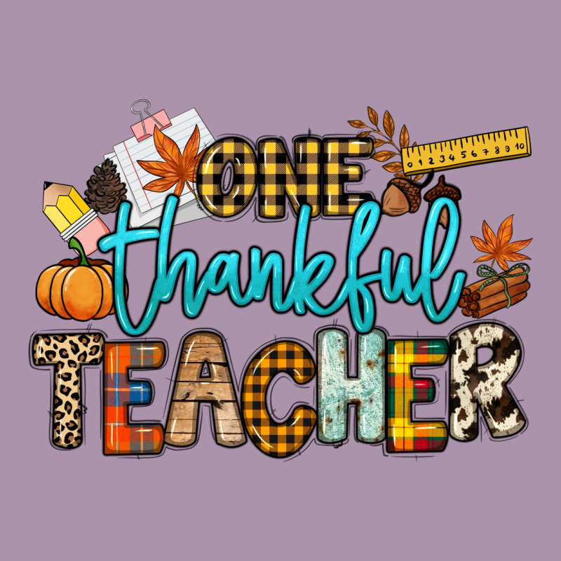 One Thankful Teacher Heavyweight Hoodie by NancyCooperArtShop | Teevron