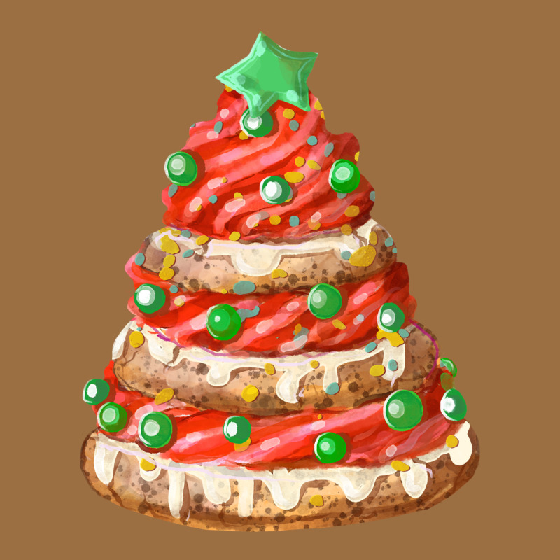 Red Christmas Cookie Cake Fa Element Vintage Tee by FaDigitalArtStudio | Teevron