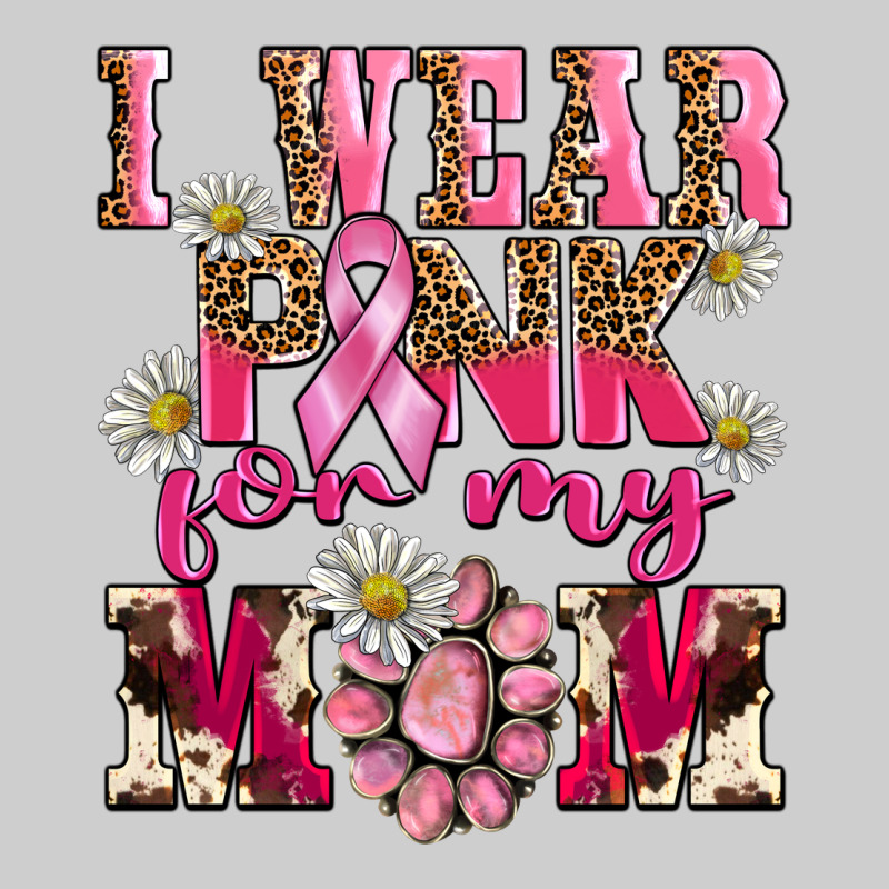 I Wear Pink For My Mom Premium Tee by BarkalooDesign | Teevron