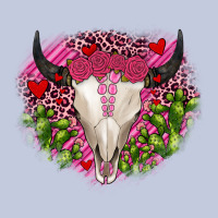 Bull Skull Cactus Valentines Long Sleeve Tee | Teevron