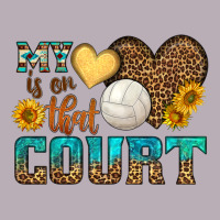 My Heart Is On That Court Vintage Tee | Teevron