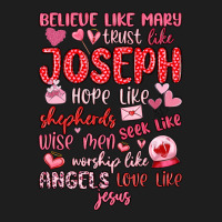 Believe Like Mary Trust Like Joseph Valentine S Da Heavyweight Hoodie | Teevron